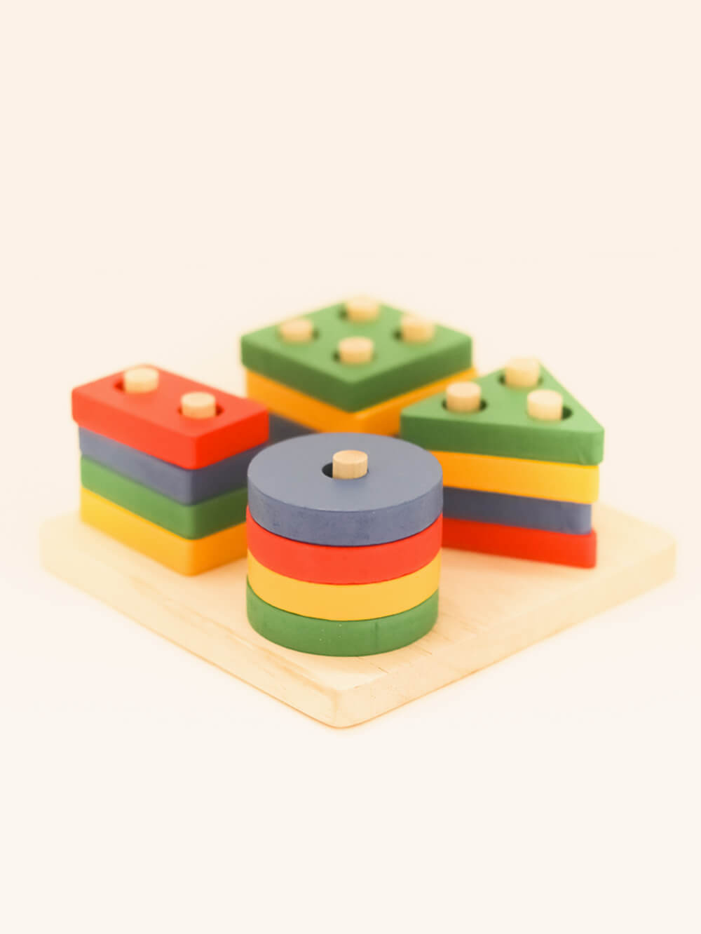 Juego de Figuras Geométricas Cuatro Columnas