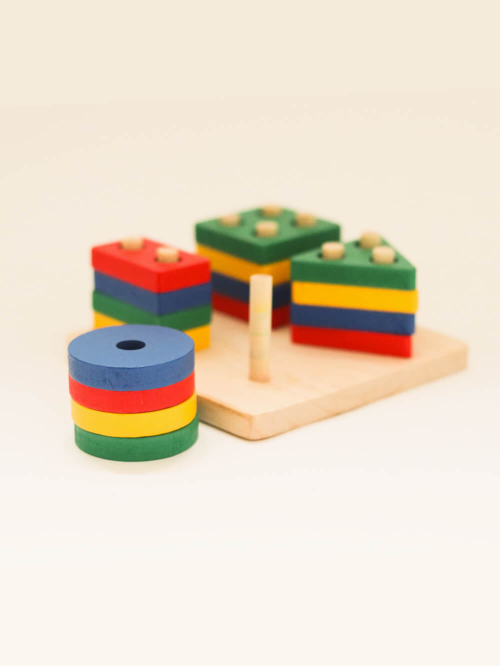 Juego de Figuras Geométricas Cuatro Columnas
