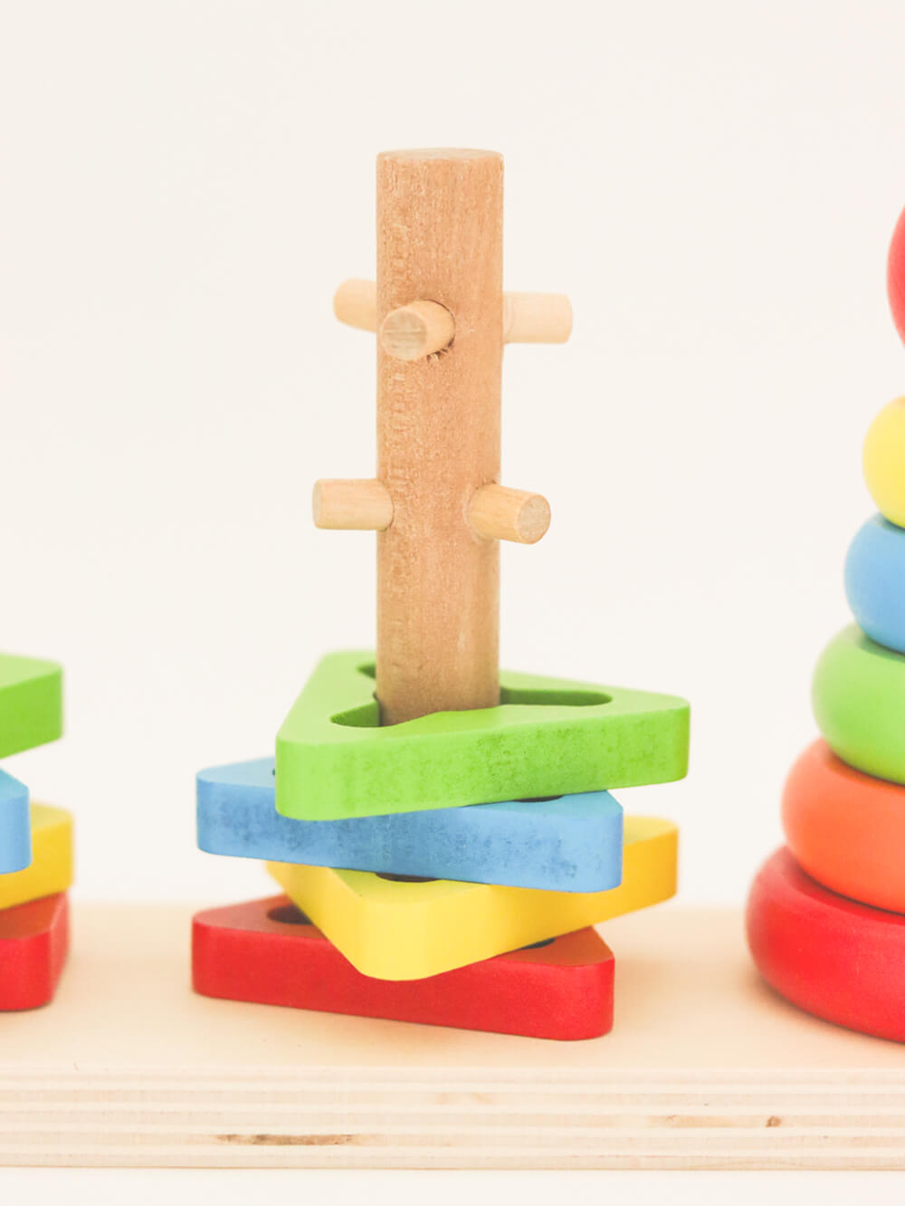 Juego Torre tres Columnas Montessori