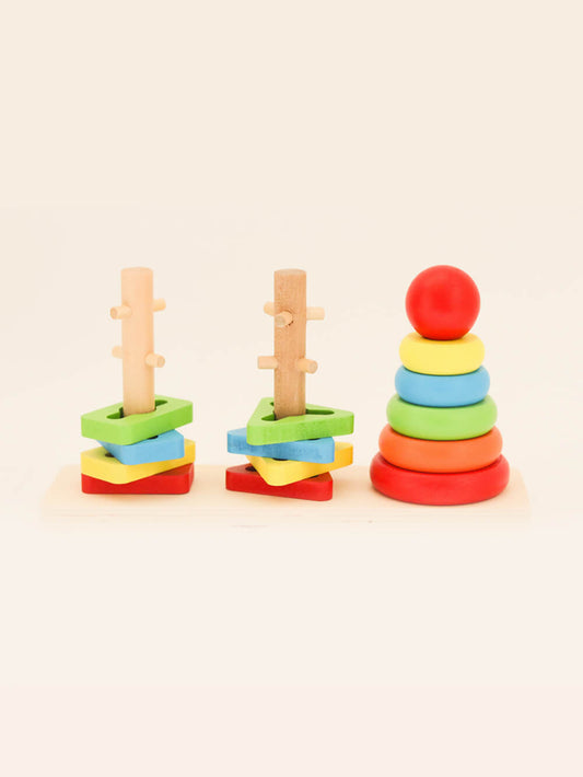 Juego Torre tres Columnas Montessori